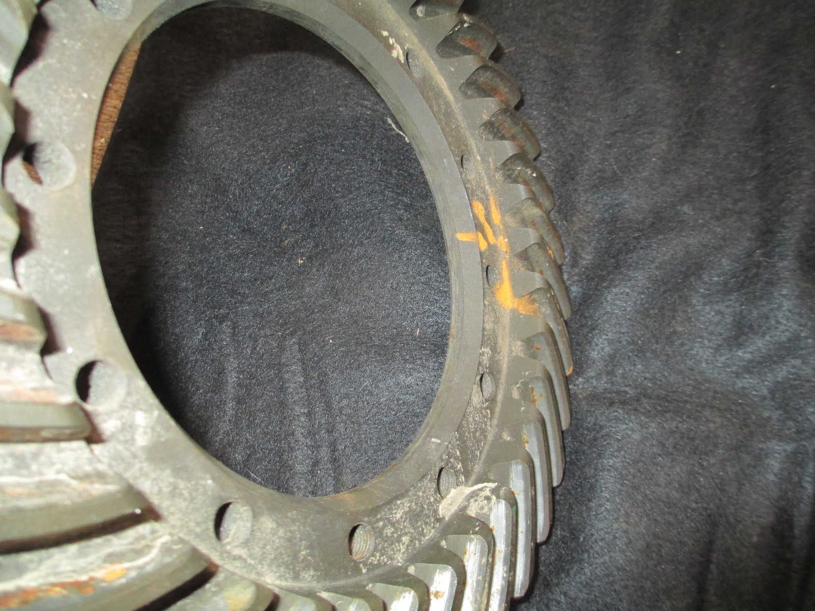 Damaged Industrial Machine Age Steel/Cast Iron Gear/Cog Steampunk Art Lamp Base