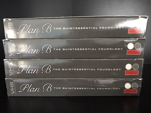Plan B Skateboards Essential Fourology Vhs Box Set 4 skateboard Videos VHS