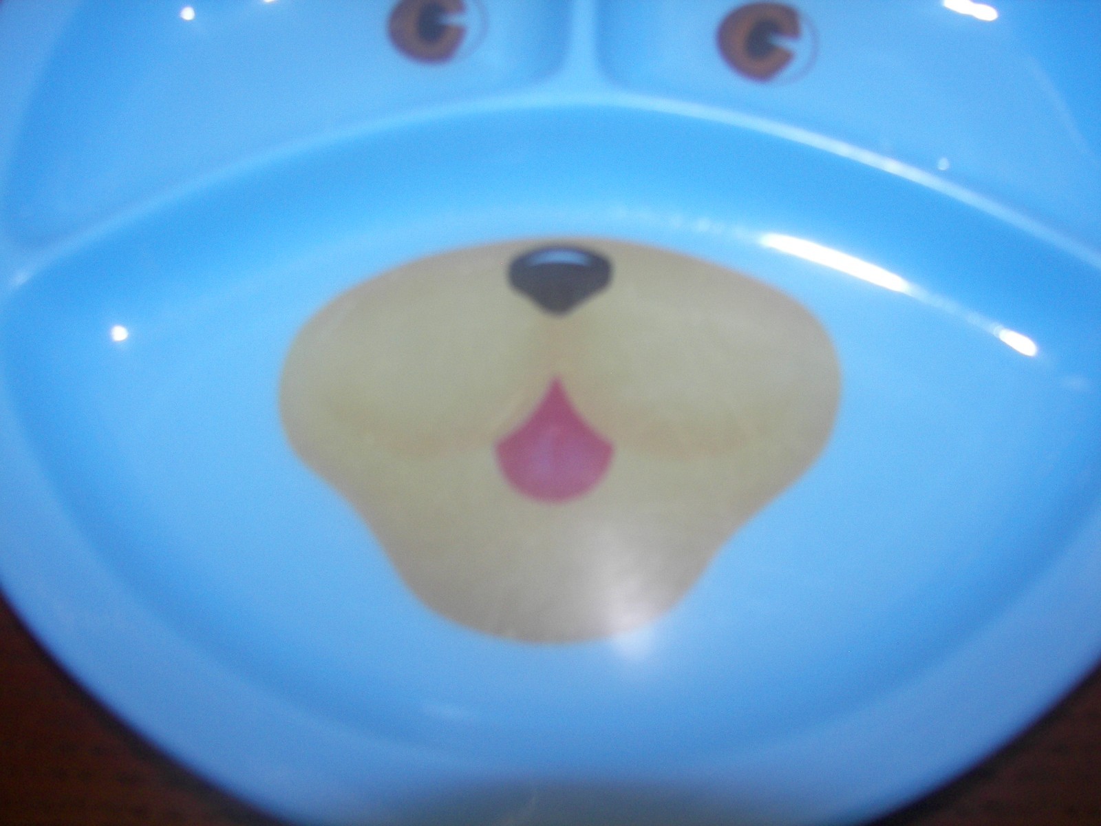 Vintage G.E.T. Melamine Bear Plate and Cup