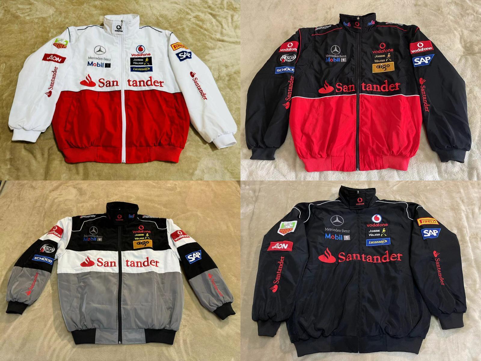 Unisex Adult F1 Racing Jacket, Benz Jacket ,Ebroidered