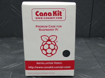 Cana Kit Premium Case for Raspberry Pi Black