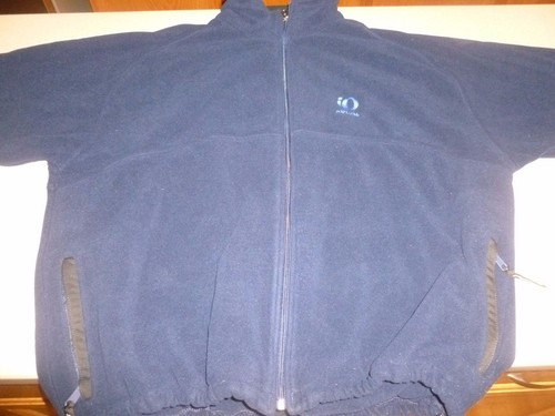 VTG Pearl Izumi Womens Blue 4787 Long Sleeve Full Zip Cycling
