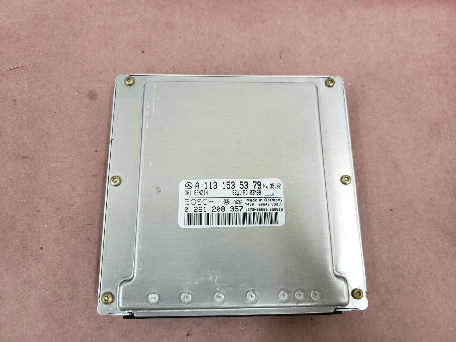 98-06 MERCEDES BENZ S CLASS ECM ENGINE CONTROL MODULE OEM