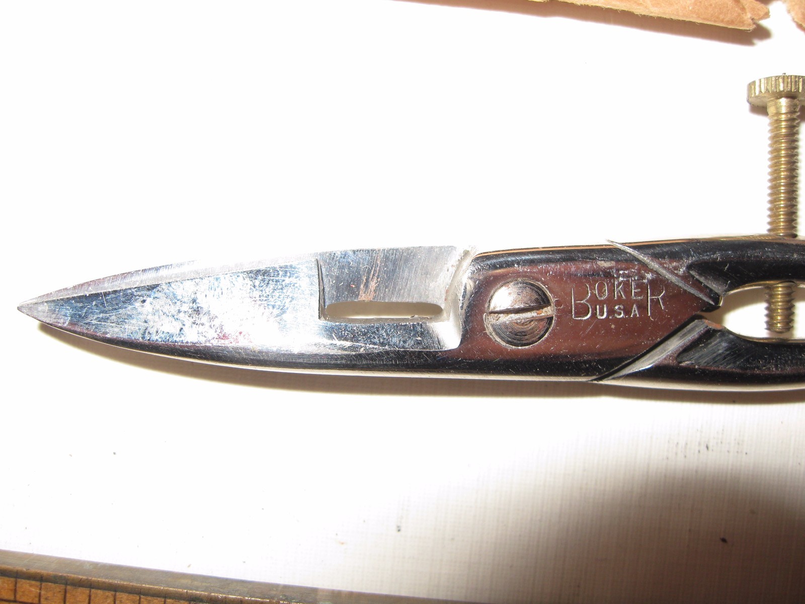 Vintage Boker Scissors screw adjustable