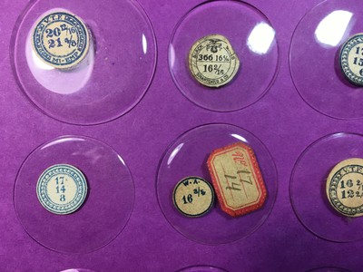 DOZEN GLASS POCKET WATCH CRYSTALS