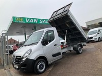 2020 Vauxhall Movano 2.3 TURBO D 135 BHP SINGLE CAB TIPPER EURO 6 Tipper Diesel 