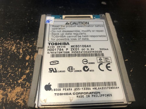 Apple iPod Classic 5th Generation Hard Drive 80GB MK8010GAH Apple iPod Classic 5th Generation Hard Drive 80GB MK8010GAH