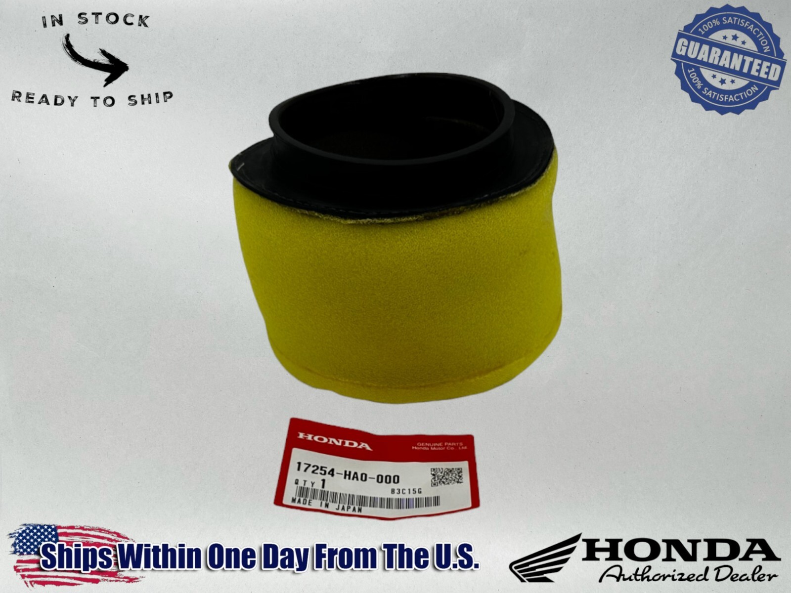 ははは Honda Genuine OEM Authentic Air Filter 17254-HA0-000 | eBay