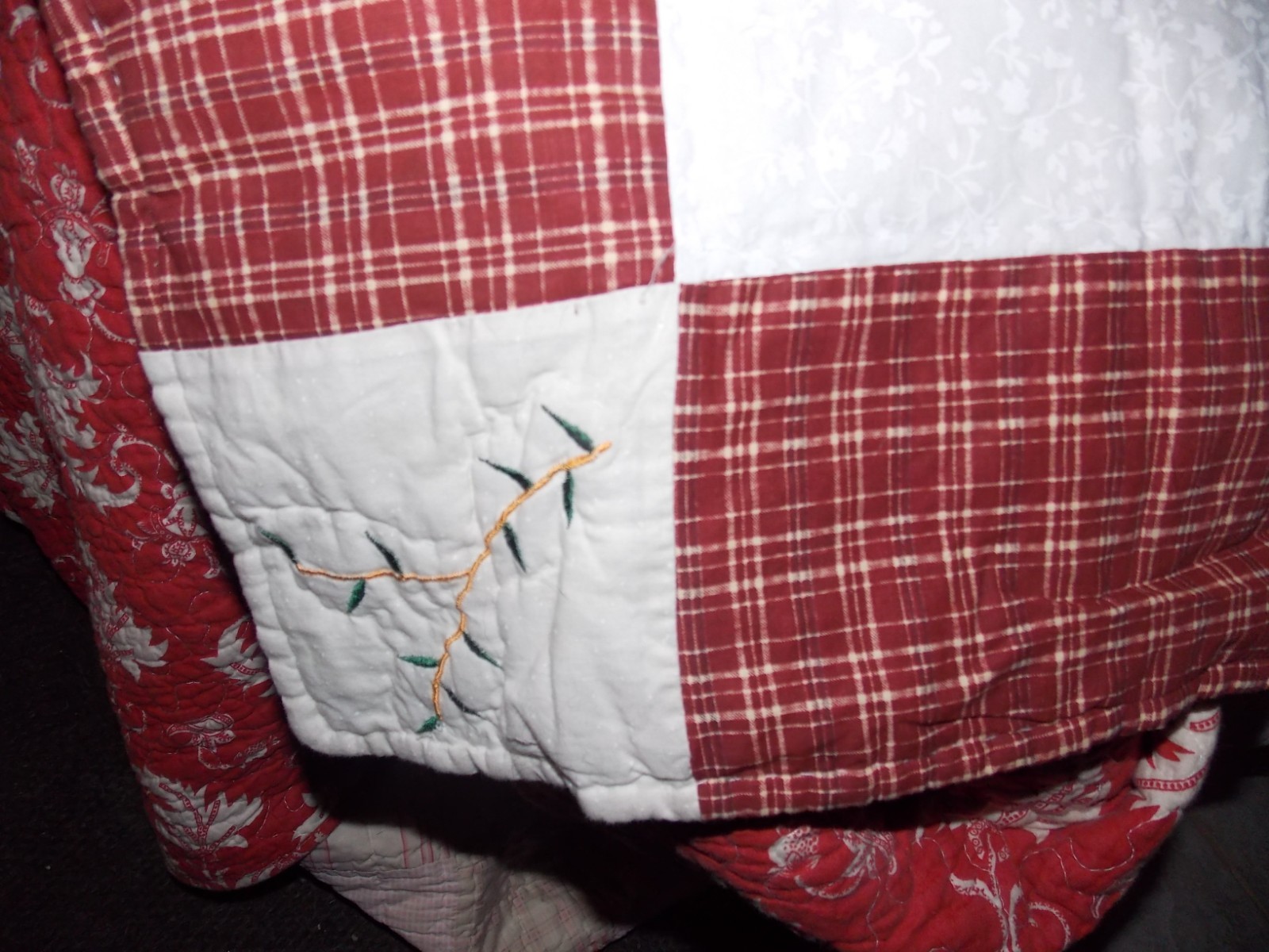 Holiday 2 Snowman Festive Wall Hanging Quilt Top Suitable machine quilting 51x60