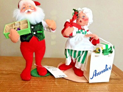 annalee santa and mrs claus dolls