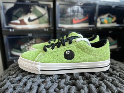 Frivillig jordskælv Maleri Converse One Star Pro Low x Stussy 8 Ball 2022 | eBay