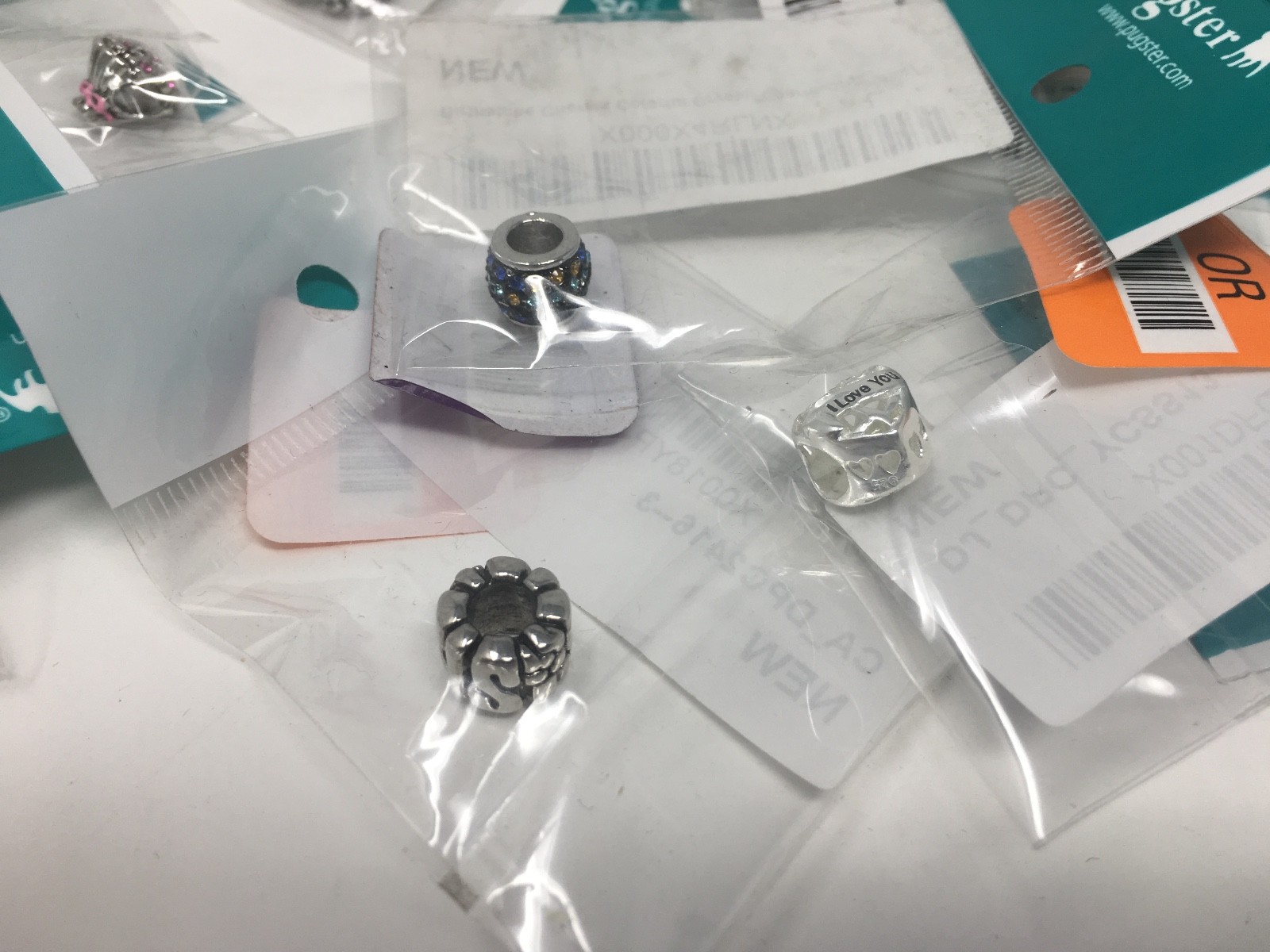 WHOLESALE LOT 235 PUGSTER CHARMS----FREE SHIPPING