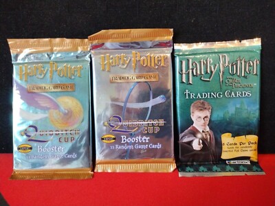 * Harry Potter * Order of the Phoenix Movie Trading Cards Pack + 2 Other Booster
