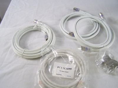 PCTTCA055 7ft Cat5e Jumper with 2 6ft Coaxial and 1 12 ft Coaxial and Splitter