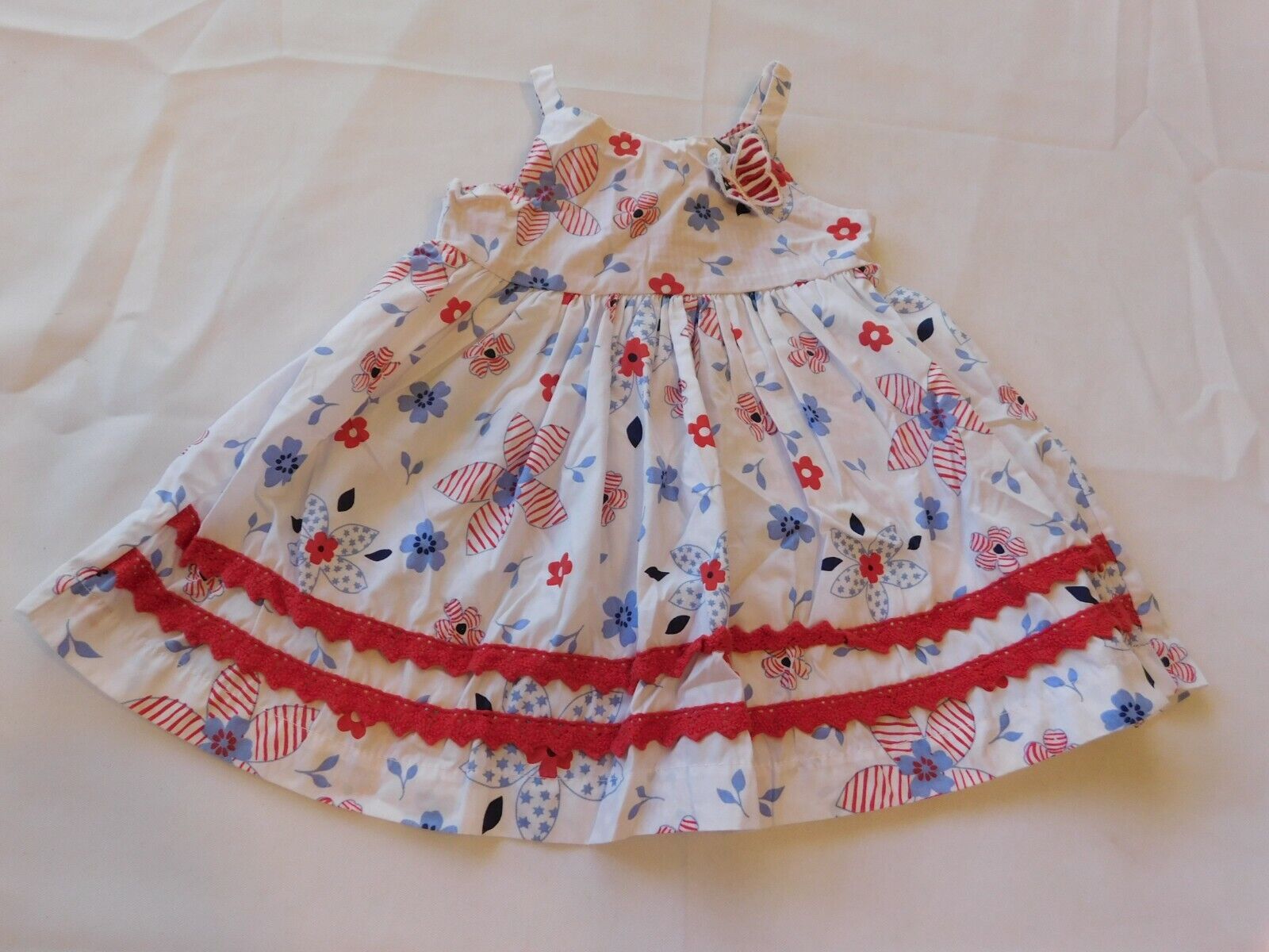 Blueberi Boulevard Baby Girl's Sleeveless Dress Size 12 months...