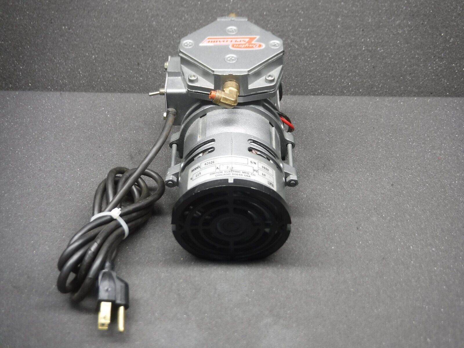 Dayton Speedaire 4Z026 115V 2.1A 60Hz Motor Pump | eBay Dayton Speedaire 4Z026 115V 2.1A 60Hz Motor Pump | eBay