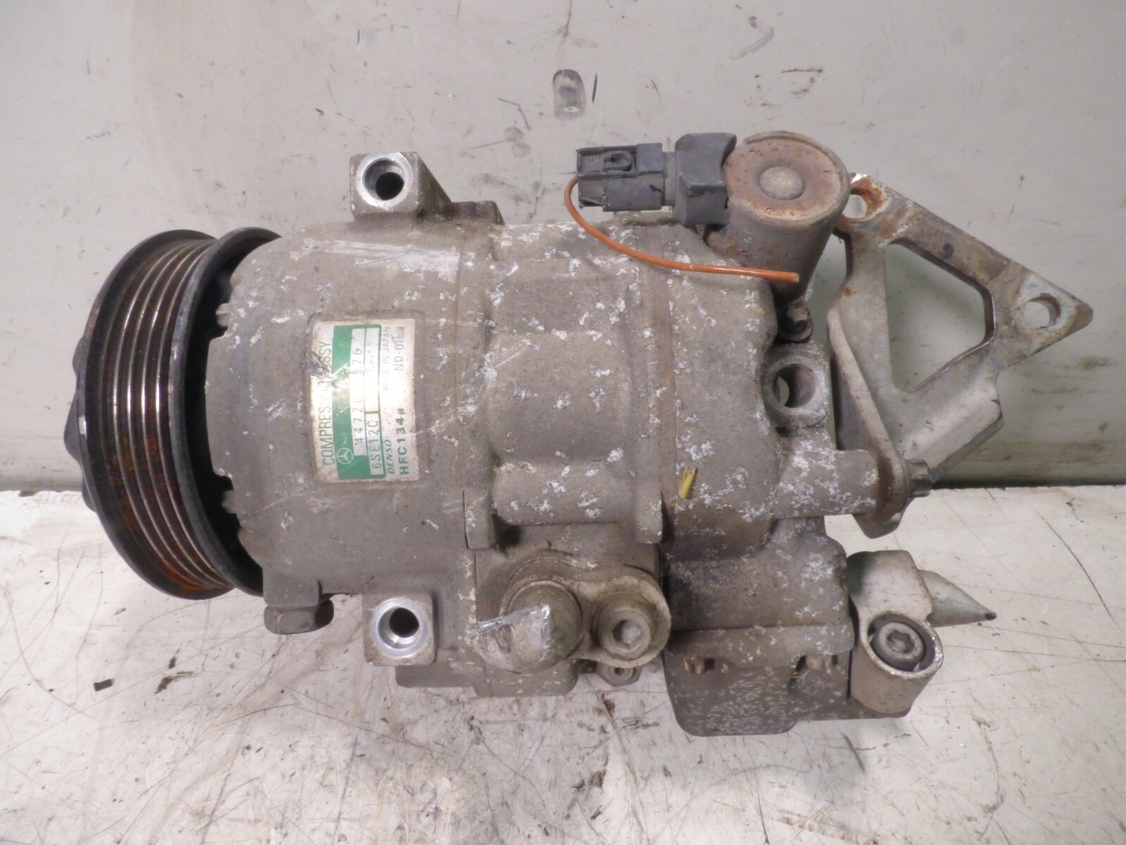 Compressore clima aria condizionata MERCEDES CLASSE A W168 1.6 BENZINA 447200976