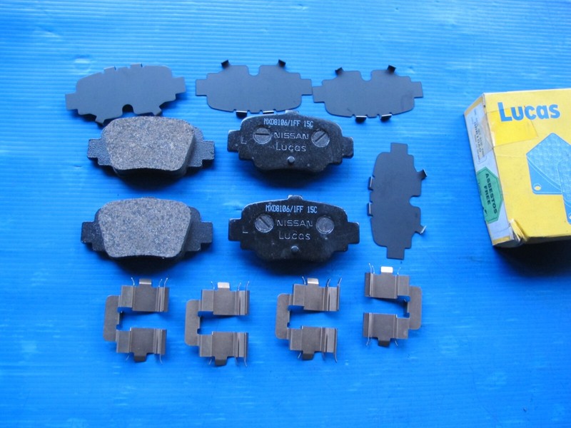 Plaquettes De Freins ArriÃ¨Re Lucas/Girling Pour Nissan: Micra (K11e) 1.0i, 1.3i,