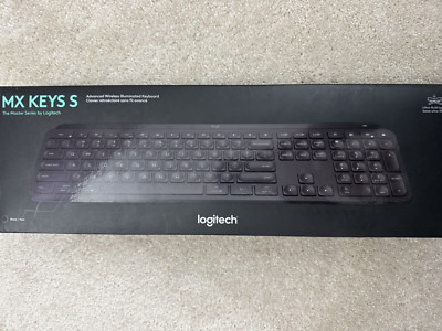 Logitech  MX Keys S Universal Full-size Wireless Scissor Keyboard for PC  MAC