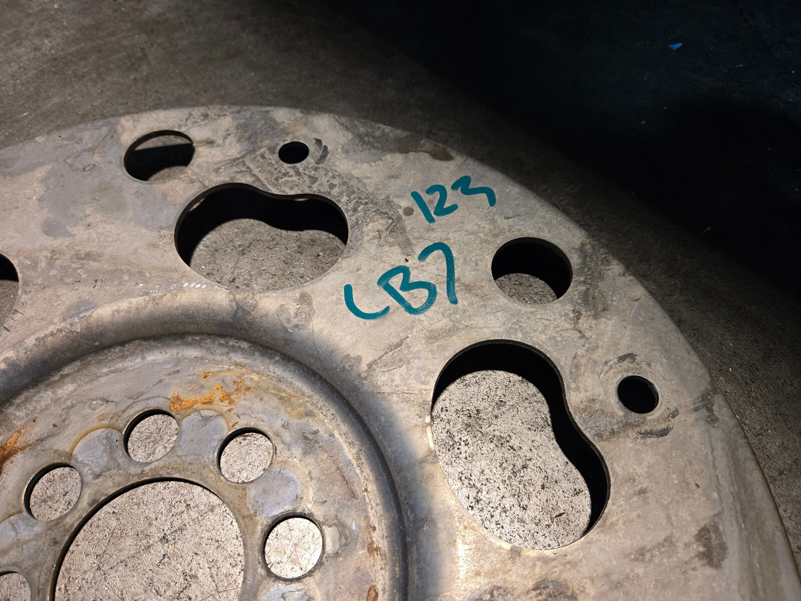 2007-2010  Duramax LBZ LMM Flexplate Allison SPACER Torque Converter Drive Plate - Picture 2 of 4