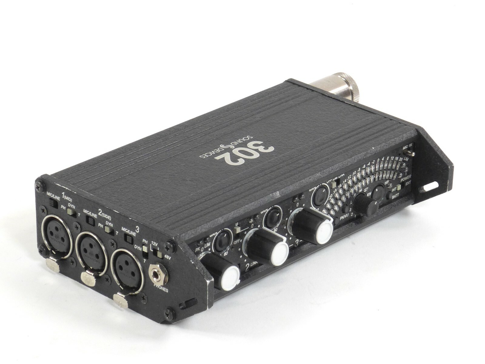 Sound Devices 302 Portable 3Channel Compact Production Audio Field