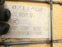 Mini R60 Countryman 10-16 Sitzbezug Sitzpolster Rechts für Rücksitzbank Hinten Leder Gravity Beige Mini R60... Vorschau 7
