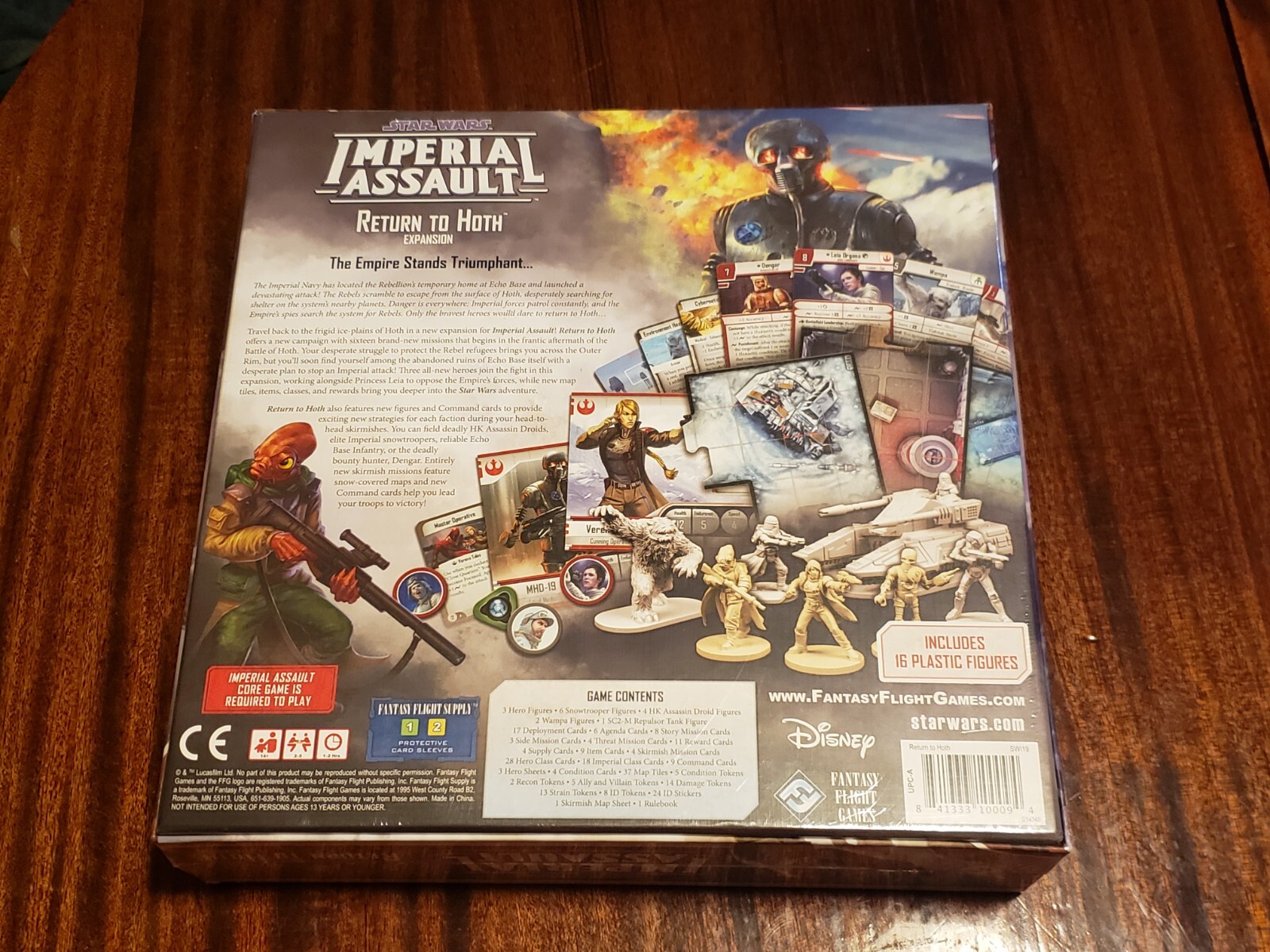 Return to Hoth Campaign Expansion Board Game Star Wars Imperial Assault FFG NIB