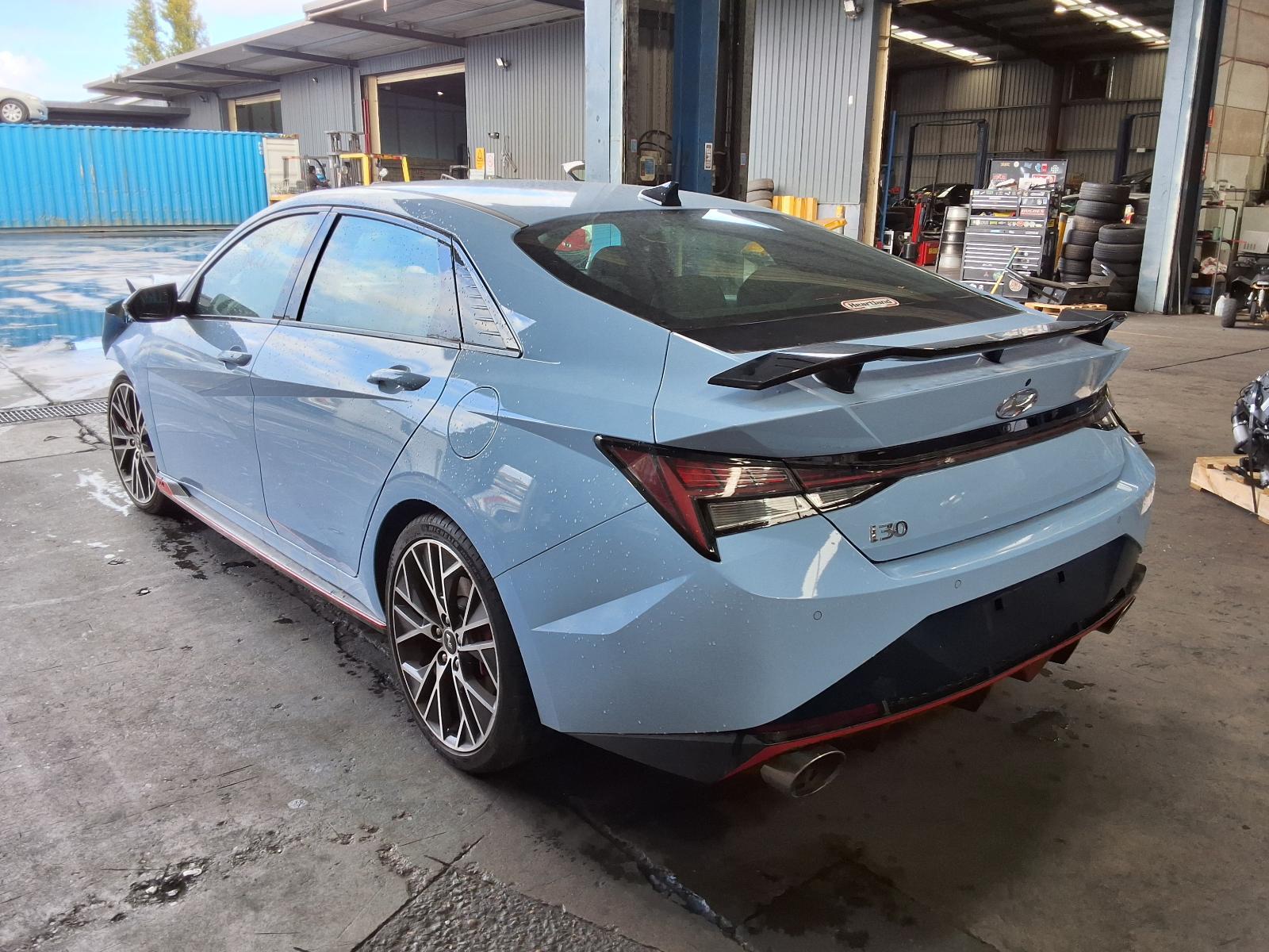 HYUNDAI I30 CN7 08/2020-2024 RIGHT DOOR MIRROR BLUE SEDAN W/ AUTO POWER FOLD - thumbnail 2