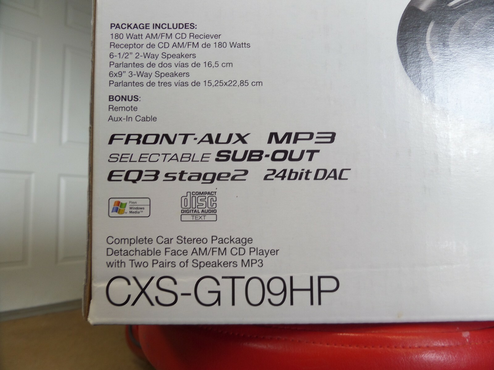 Sony Xplod in dash stereo system, CD MP3 Detachable face plate new