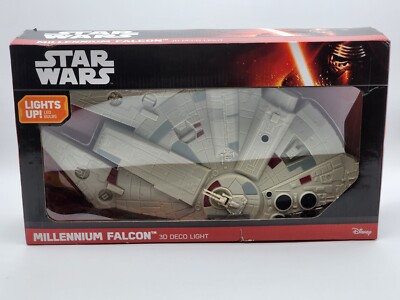 Star Wars Millenium Falcon 3D Deco Light 3D Light FX NEW
