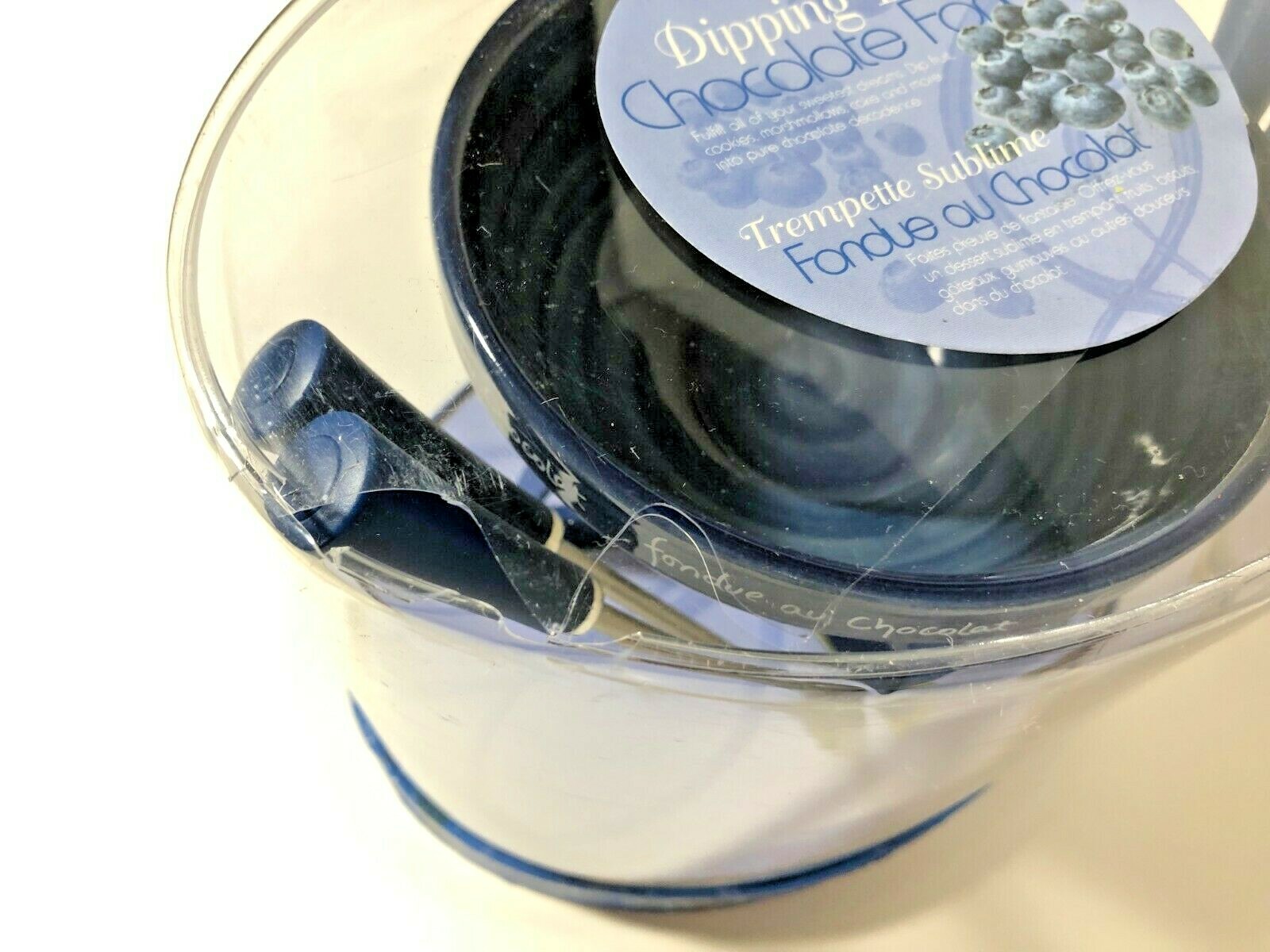Dipping Desire Chocolate Fondue MSC-International Blue New Party Dessert Sweet