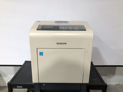 Kyocera FS-C5350DN Laser Network Color Printer with TONER & 44K Pgs TESTED
