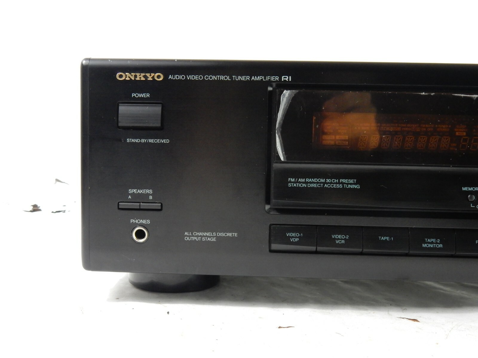 Onkyo TX-8410 Black Audio/Video Stereo Receiver - Fully Functional