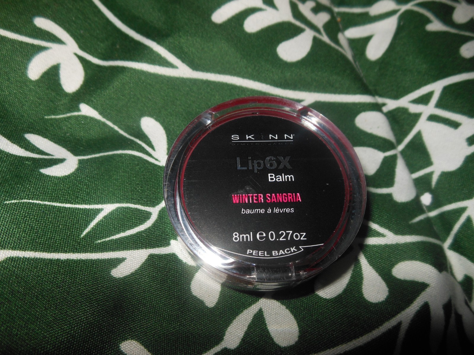 SKINN LIP 6X BALM 0.27 OZ WINTER SANGRIA SEALED
