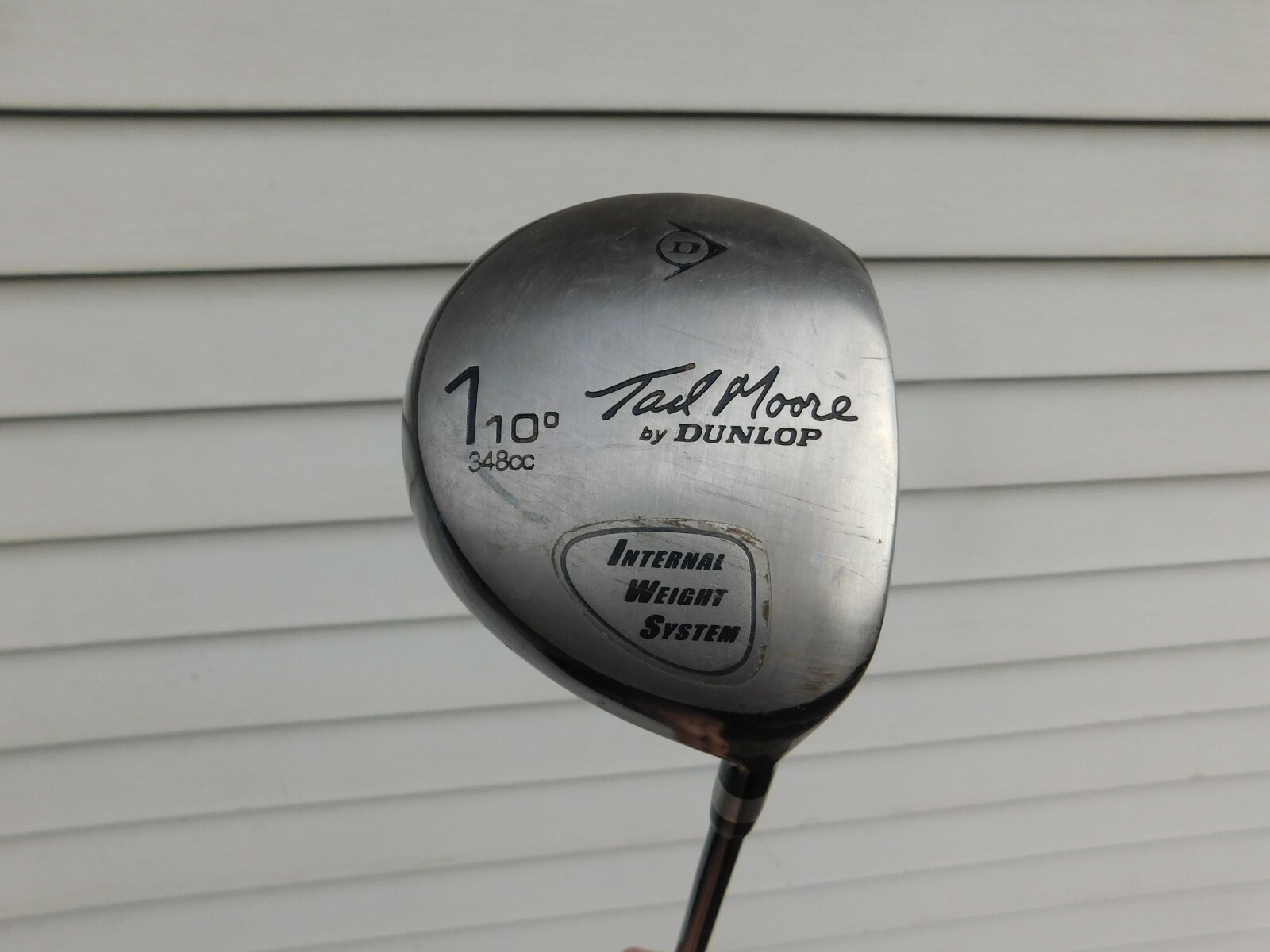 RH Tad Moore Dunlop 10 Degree 348cc Driver w/ Graphite Firm