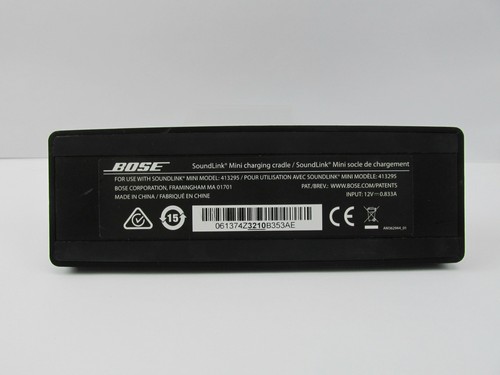 Bose SoundLink Mini Charging Cradle Model 413295 12V 0.833A