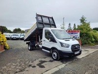 2020 ON 70 PLATE FORD TRANSIT 350 LEADER TDCI 130BHP L3HI LWB DIESEL TIPPER 53K 