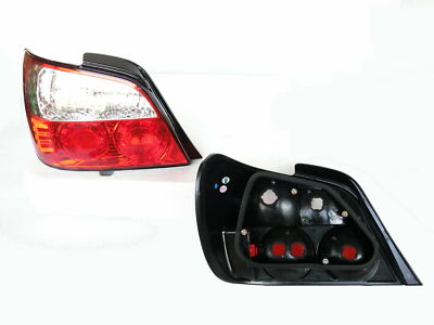 NEW Pair of Ruby Red Euro Tail Lights for 2002~2003~02~03~Subaru Impreza WRX STI
