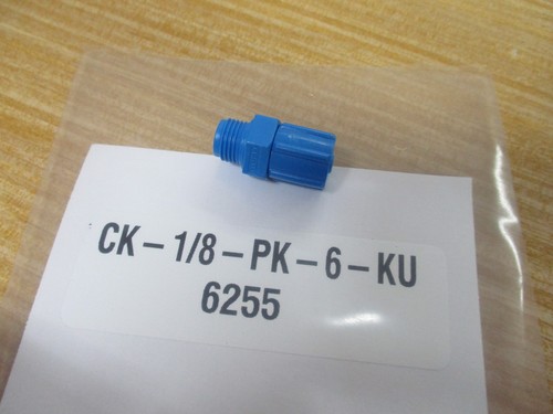 Festo CK-1/8-PK-6-KU Quick Connector 6255 (Pack of 10)