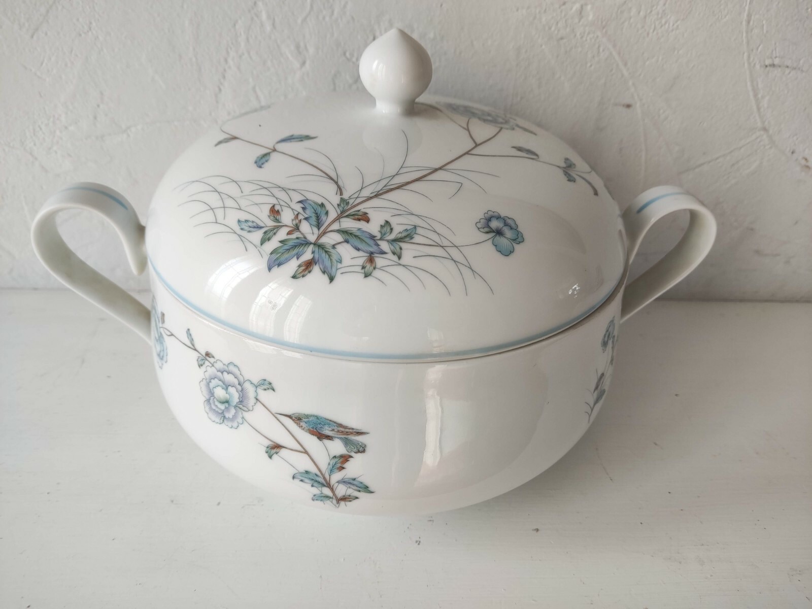Vintage Noritake RC "Spring Breeze" Circular Lidded Tureen / Vegetable