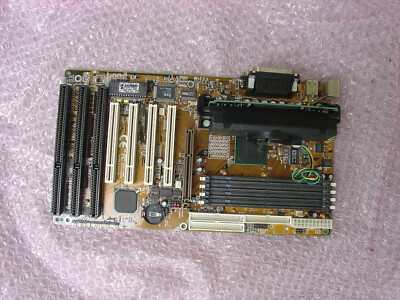 SHUTTLE MOTHERBOARD 637V23 SLOT 1 AGP, PCI , ISA, SDRAM-INTEL CELERON CPU SL2Y
