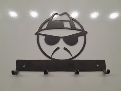 Custom Cut Cnc Key Holder Lowrider Logo