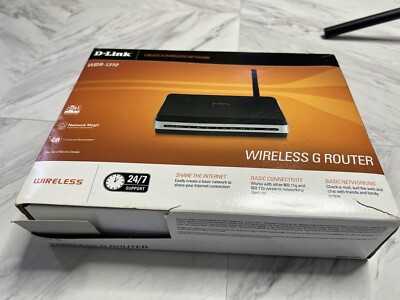 D-Link WBR-1310 54 Mbps 4-Port 10/100 Wireless G Router