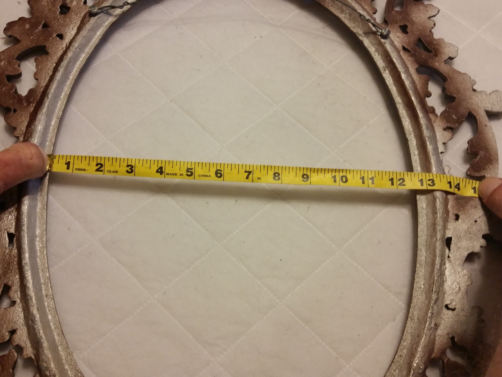 Antique Vintage Cast Metal Victorian Style  FRAME