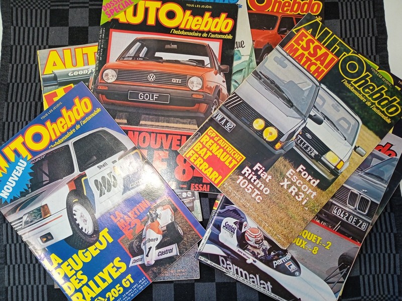 Auto Hebdo Nos 357-378-380-381-382-383-384-385-387-388  Golf Gti  205 T16 Xr3 I