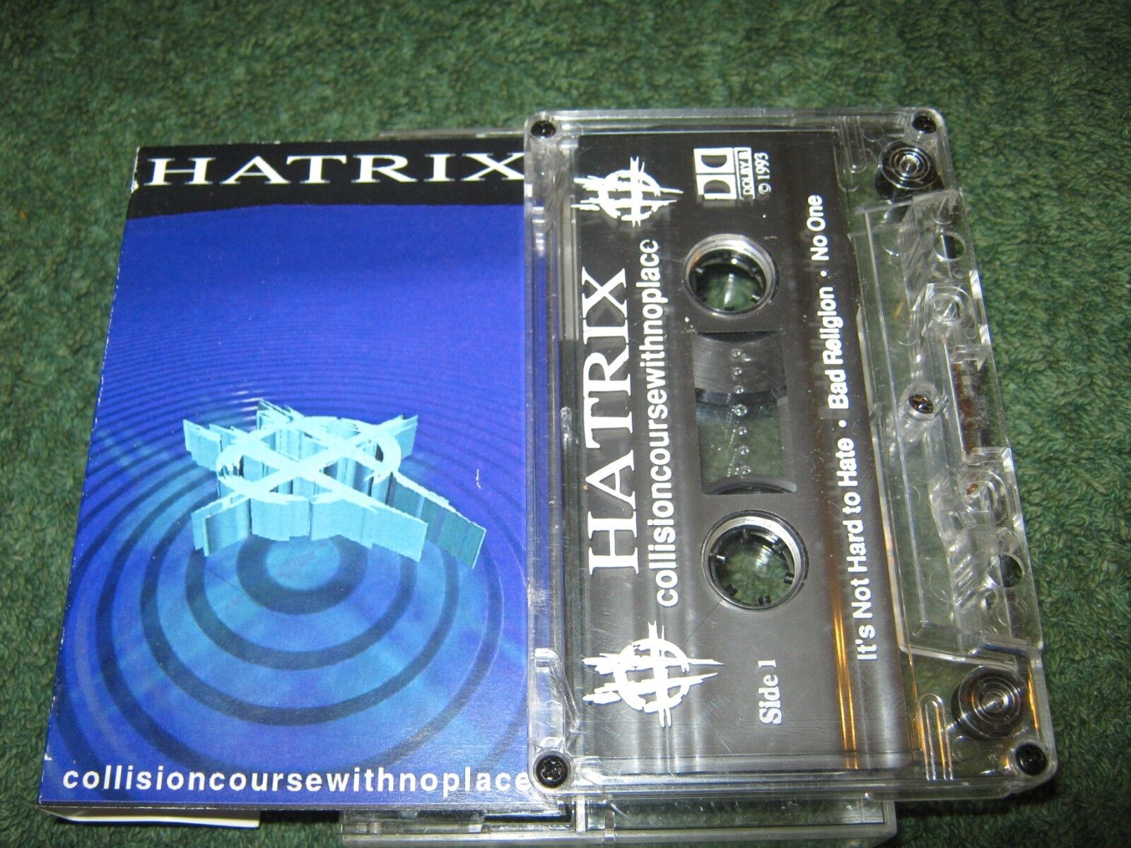 Hatrix - Collisioncoursewithnoplace (cassette) nothing x Hatrix - Collisioncoursewithnoplace (cassette) nothing x
