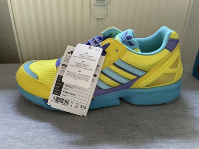atmos × adidas Originals ZX8000 G-SNK10 URA JQ2580 Yellow