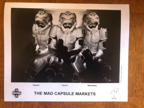 The Mad Capsule Markets Japanese Music Group Music Rare 10x8 The Mad Capsule Markets Japanese Music Group Music Rare 10x8