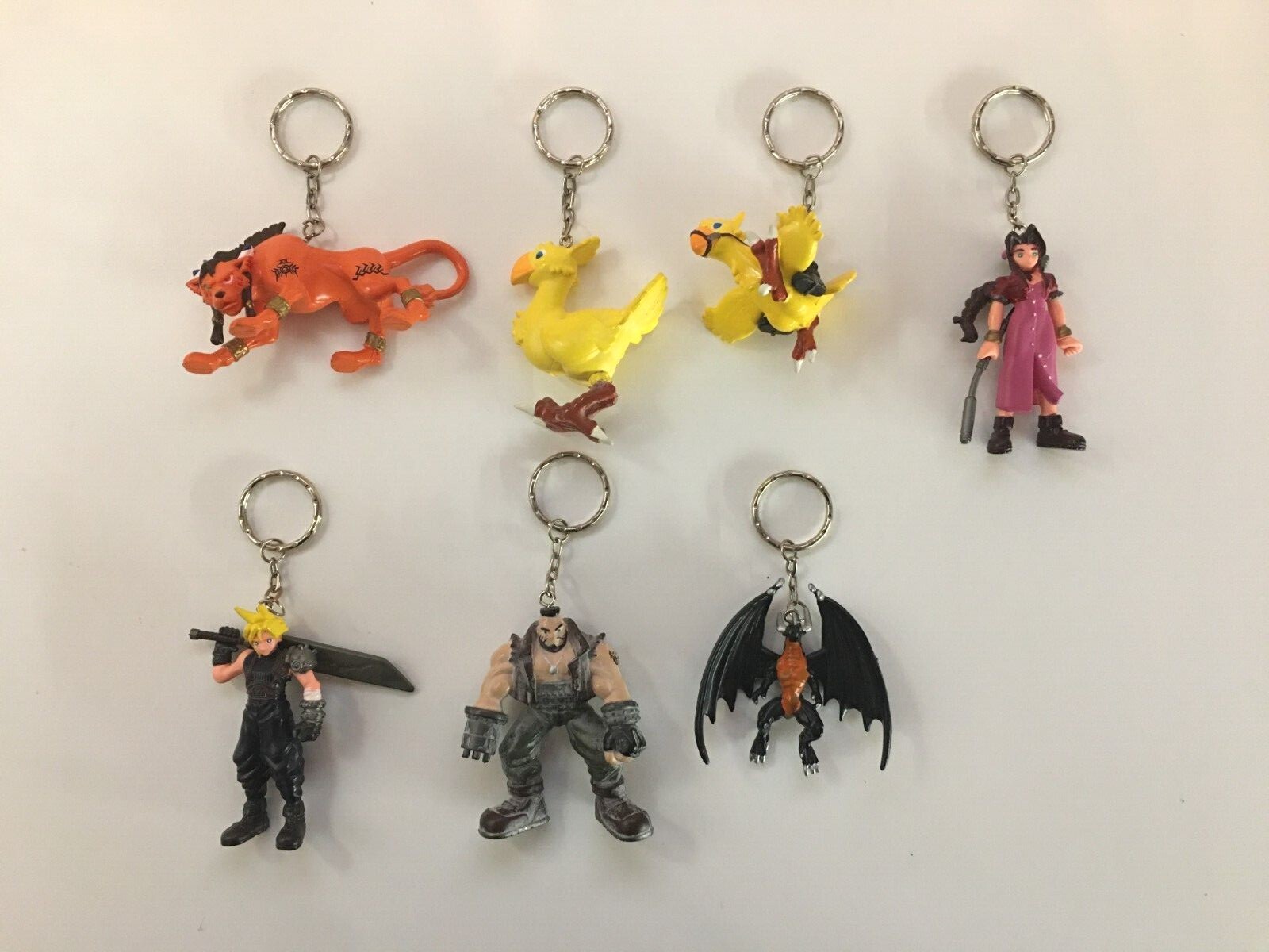 Final Fantasy VII 7 Action Figure Toy Keychain Banpresto