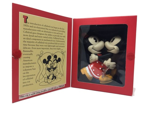 Disney Dancing Mickey & Minnie Tin Wind-Up Toy Schylling Toys Retro Collection A